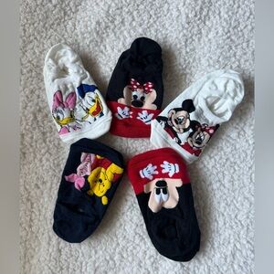 Brand new Mickey and friends no show socks